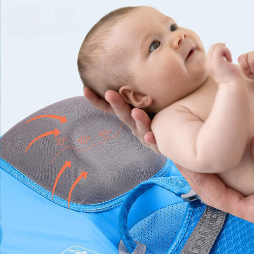 BabySun® - Flotteur de Natation pour Bébé Avec Baldaquin
