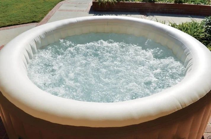GO SPA® Coleman STR - Jacuzzi avec éclairage LED d'ambiance et jets massants à bulles