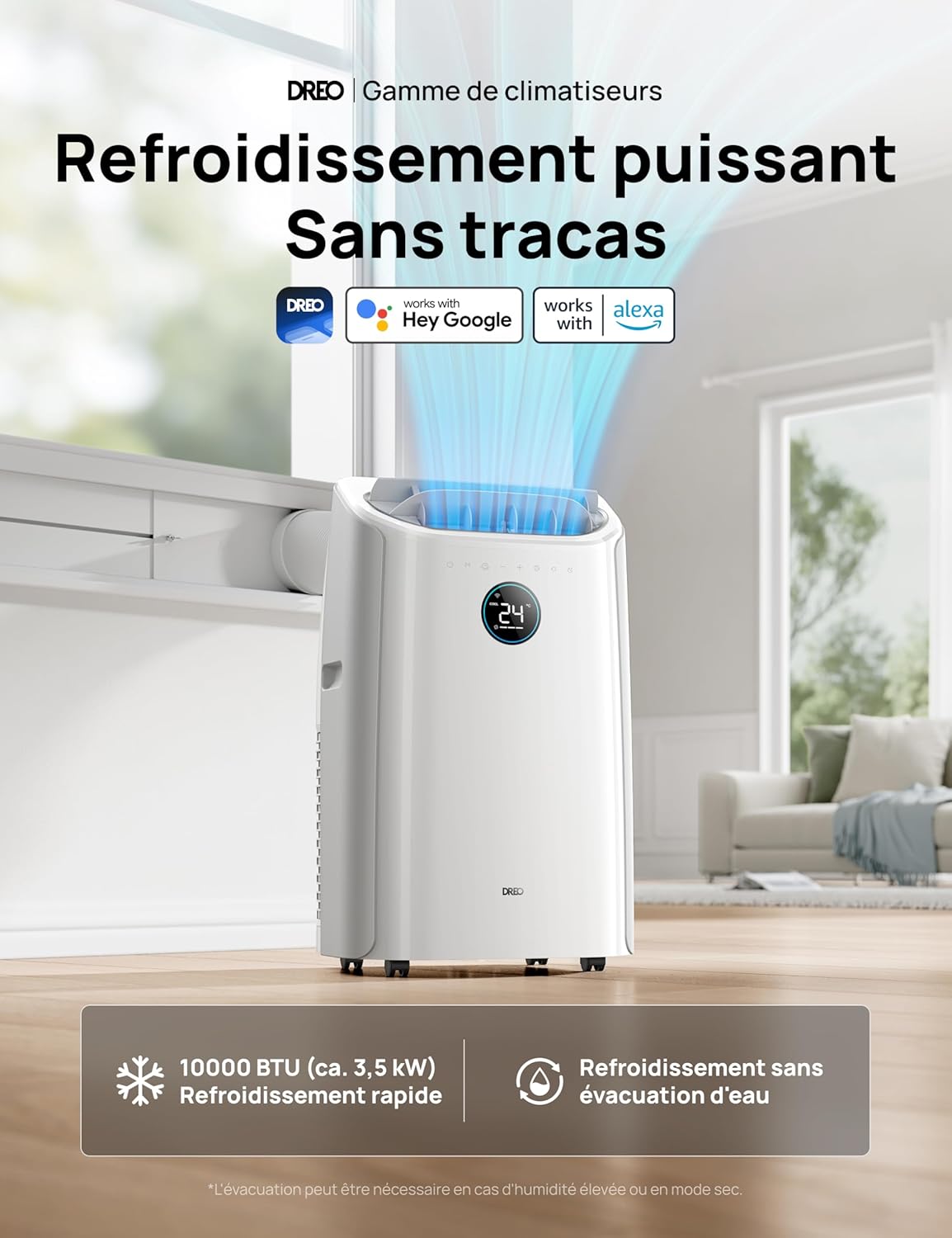 AirPure® - Climatiseur Portable 3-en-1
