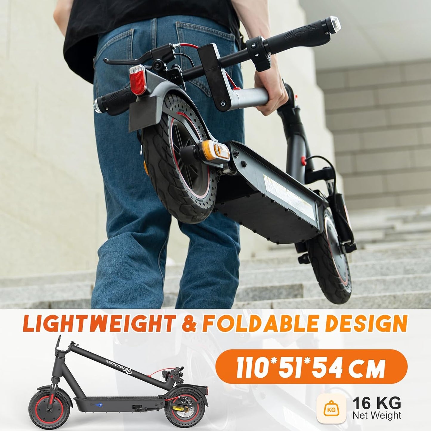 Jetto® - Pro Trottinette Électrique Adulte