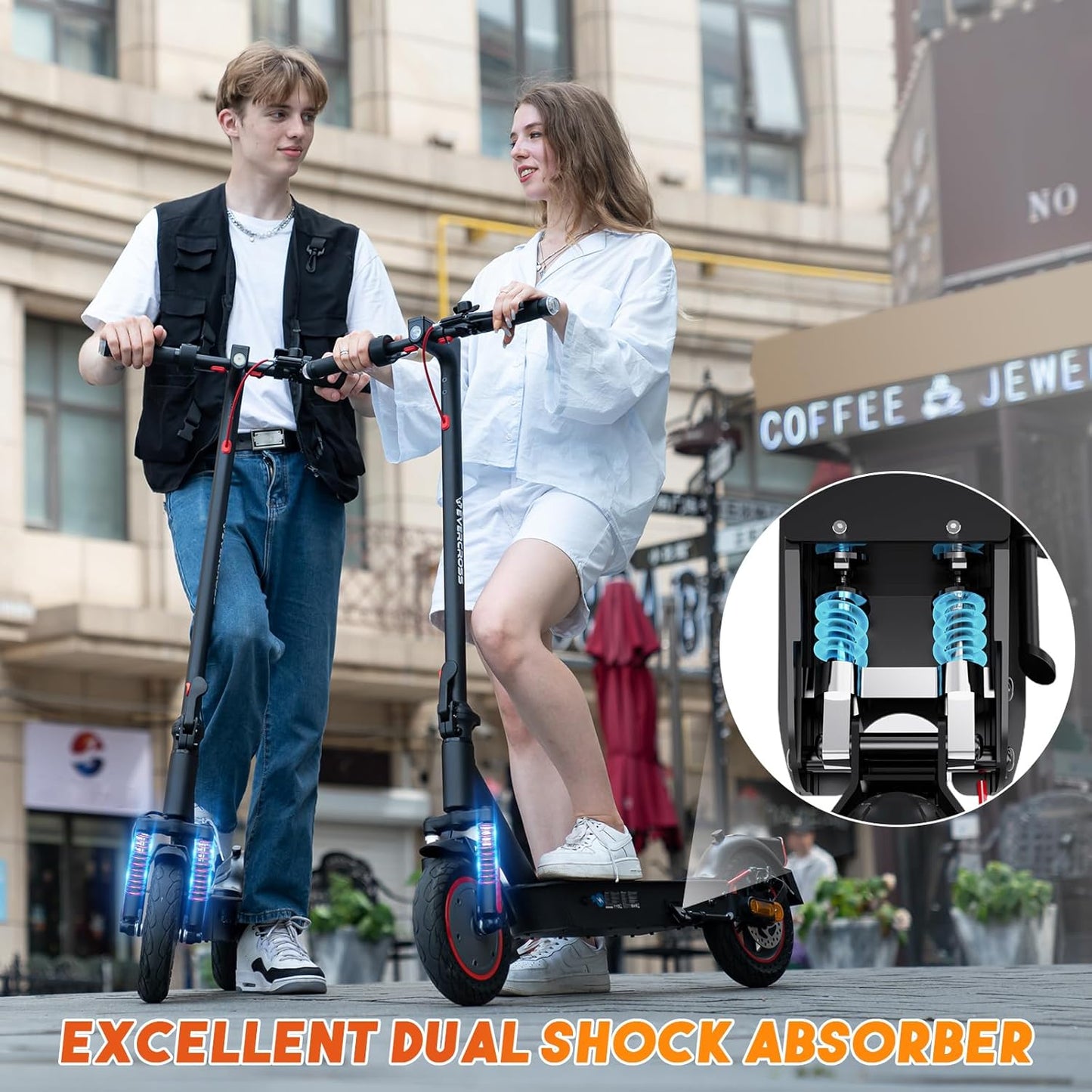 Jetto® - Pro Trottinette Électrique Adulte