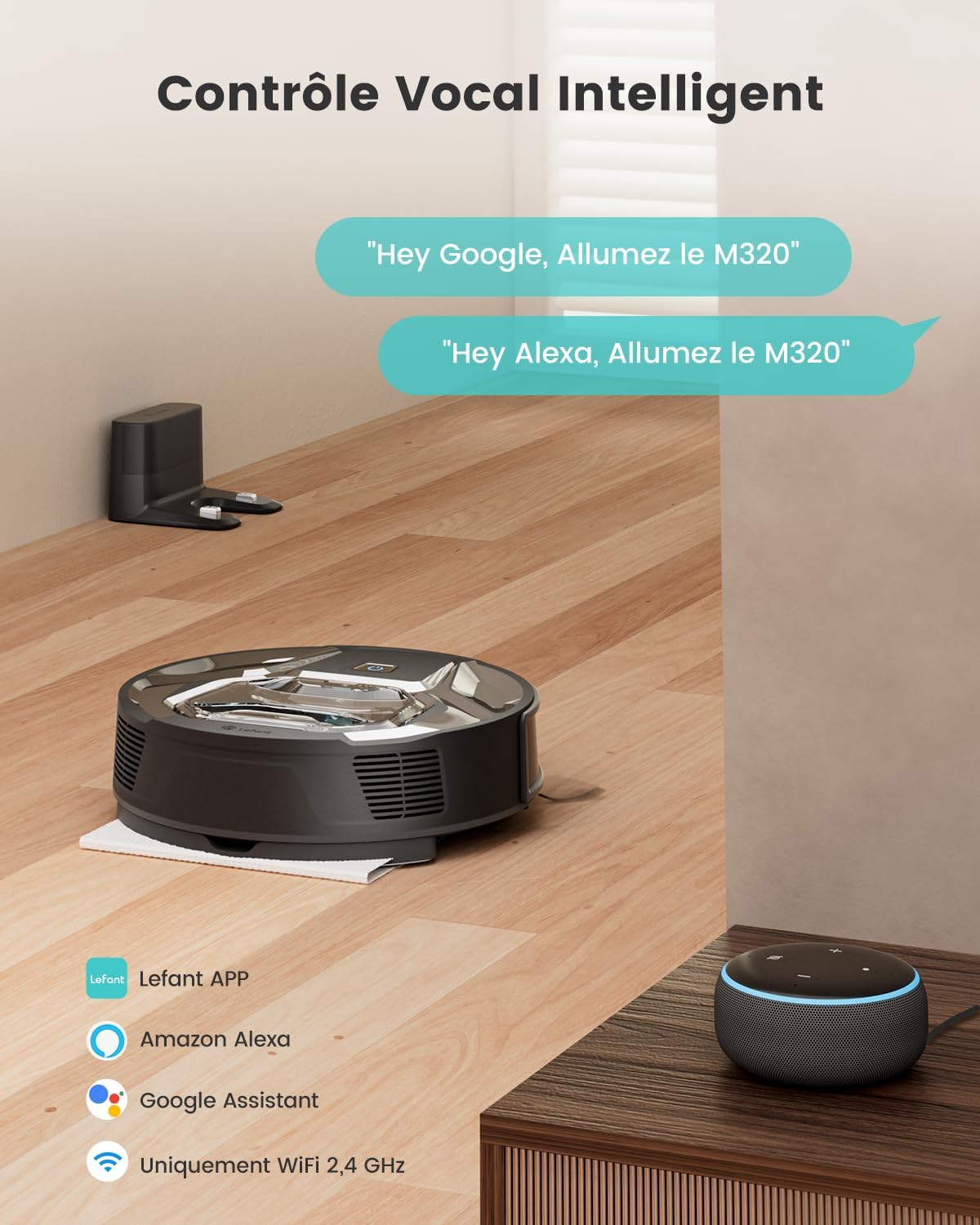 RobotClean® - L'Aspirateur Robot Ultra-Puissant qui Élimine 100% des Poils d'Animaux et Poussières