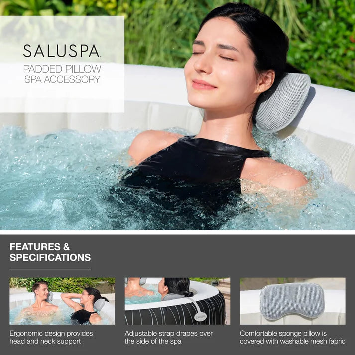 GO SPA® Coleman STR - Jacuzzi avec éclairage LED d'ambiance et jets massants à bulles
