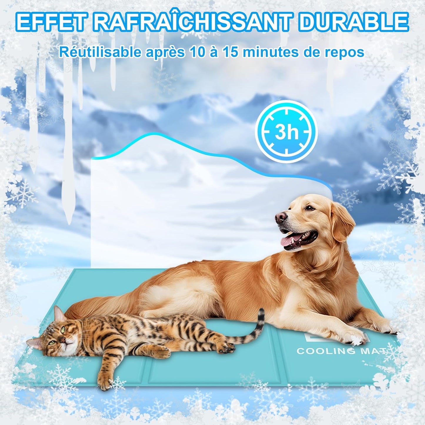 DogFreeeze® - Tapis rafraîchissant pour chien