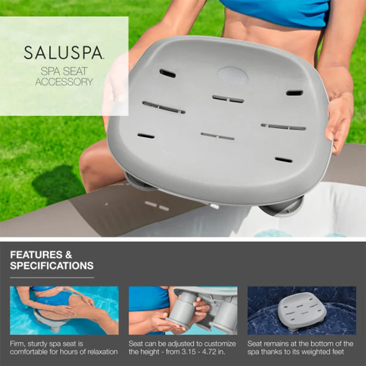 GO SPA® Coleman STR - Jacuzzi avec éclairage LED d'ambiance et jets massants à bulles