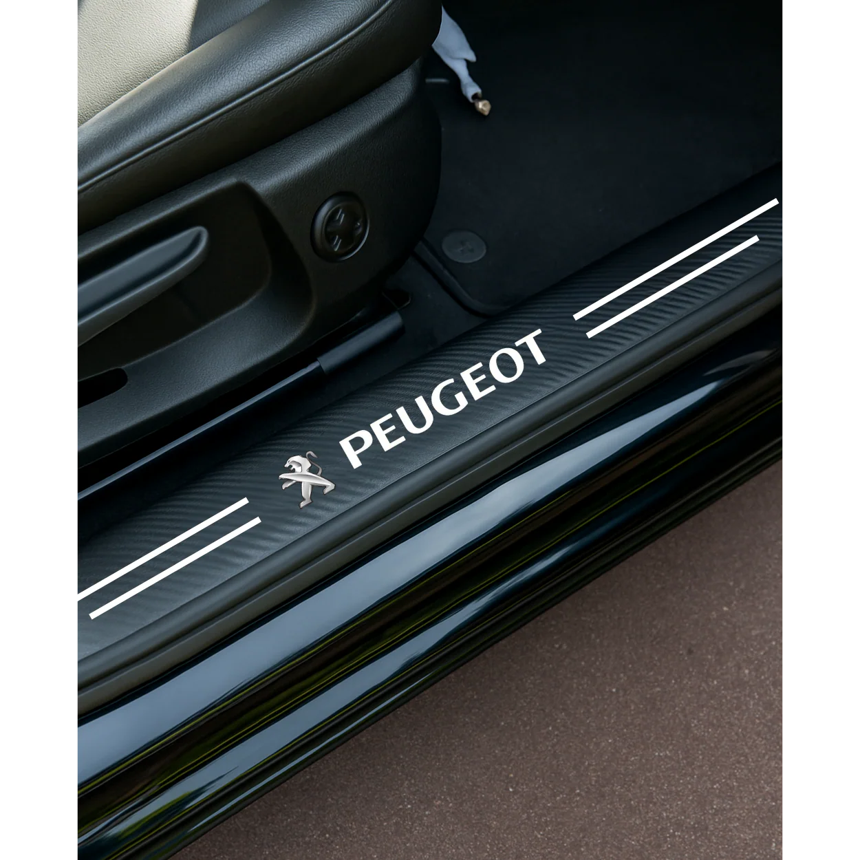 GripOn® - Les Protections de Seuils de Portière qui SE FIXENT en 1 Minute et PROTÈGENT Votre Voiture des Rayures et de l'Usure, avec le Logo de Votre Marque !