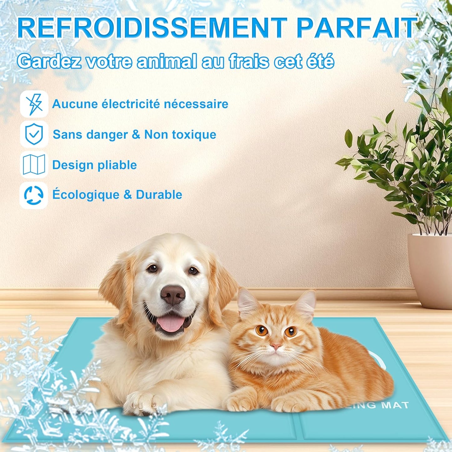 DogFreeeze® - Tapis rafraîchissant pour chien