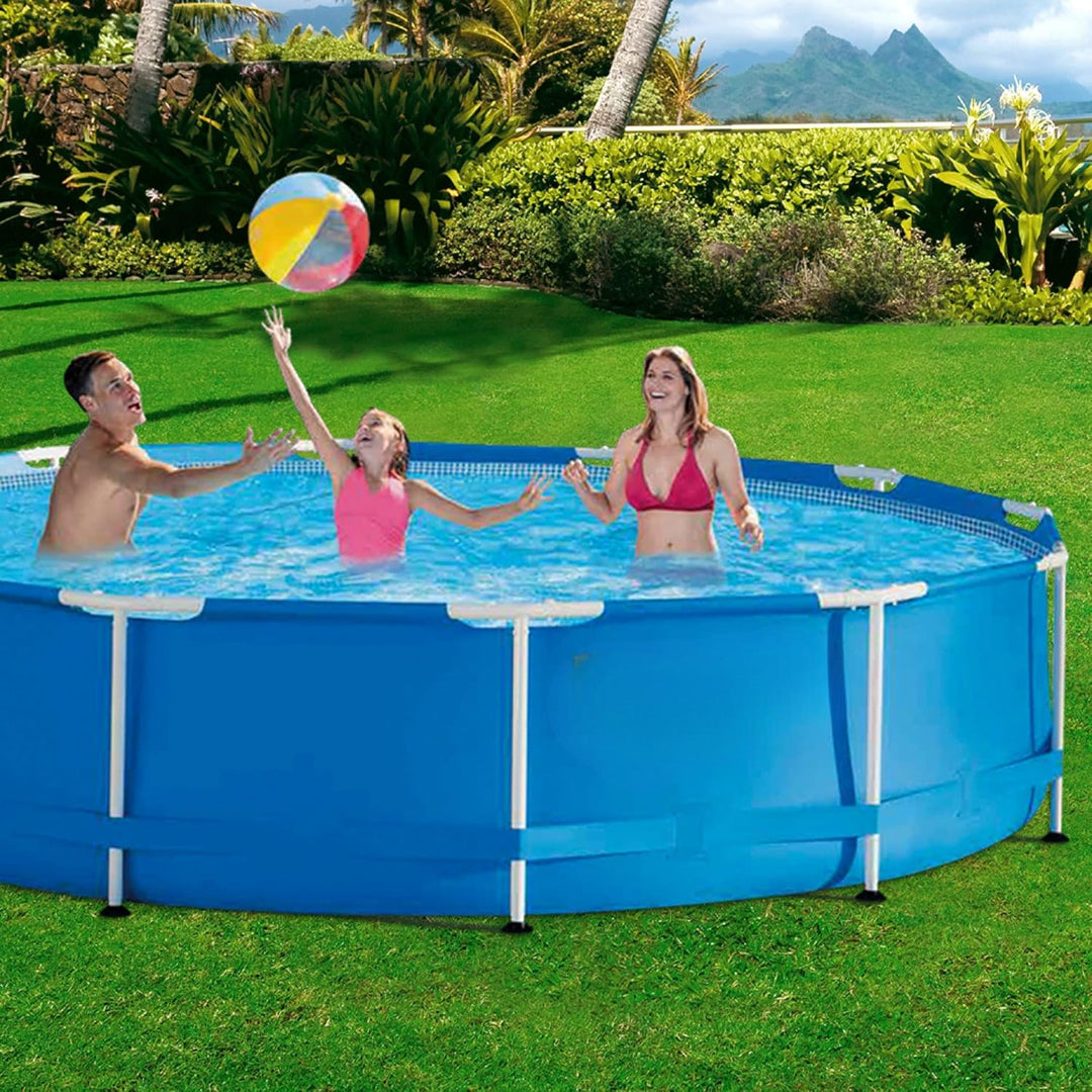 SplashPool® - piscine metal frame ronde tubulaire