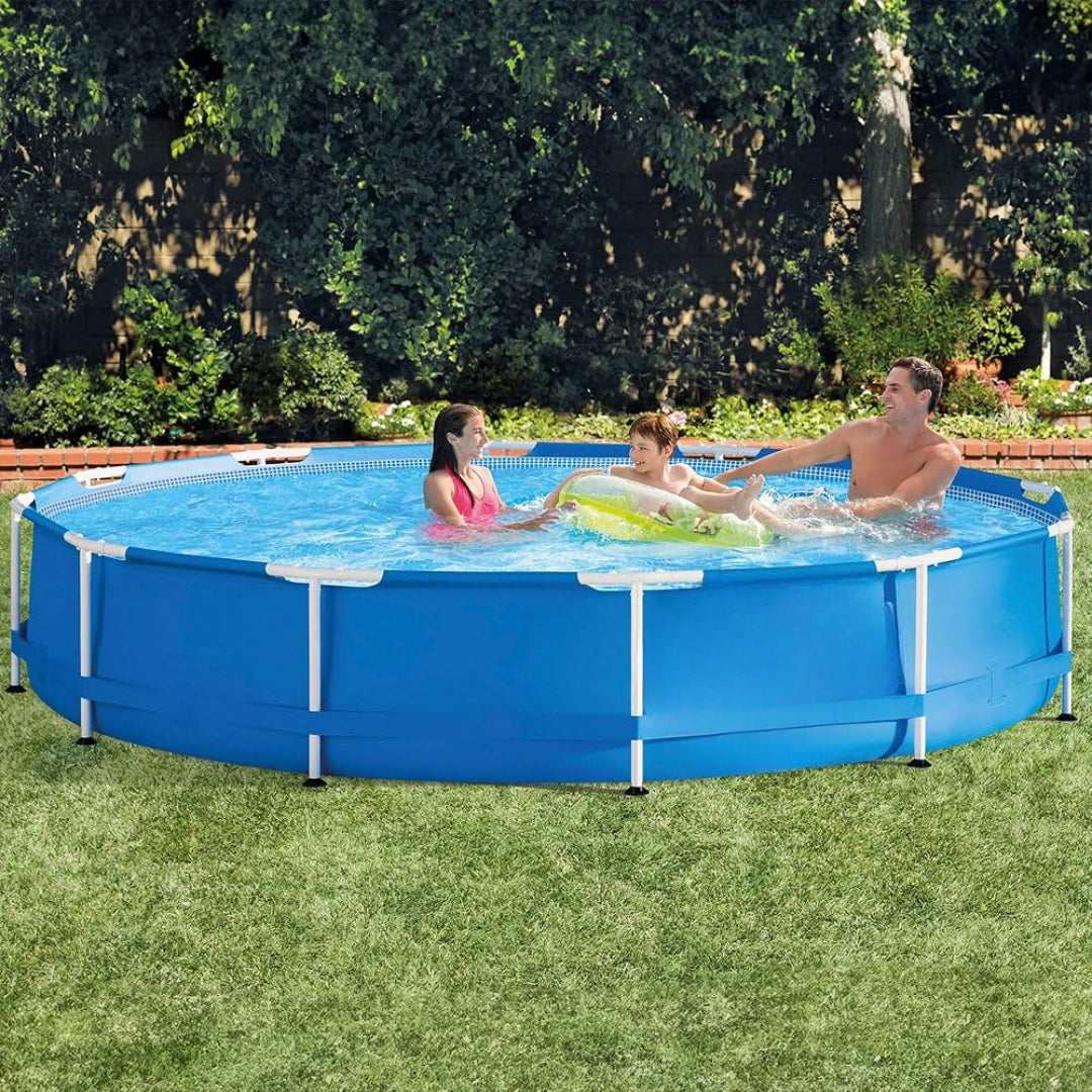 SplashPool® - piscine metal frame ronde tubulaire