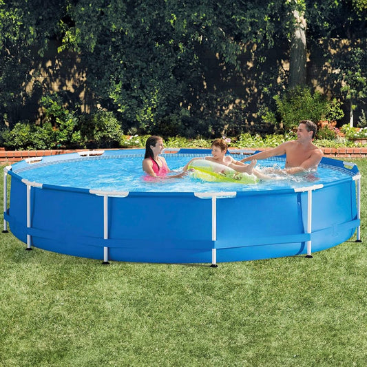 SplashPool® - piscine metal frame ronde tubulaire