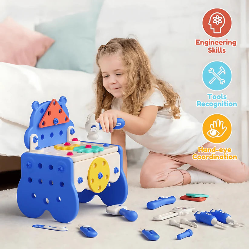BravoBaby® - Le kit d'outils jouets Montessori (92 pièces)