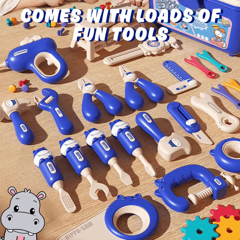 BravoBaby® - Le kit d'outils jouets Montessori (92 pièces)