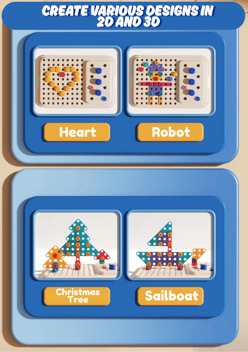 BravoBaby® - Le kit d'outils jouets Montessori (92 pièces)