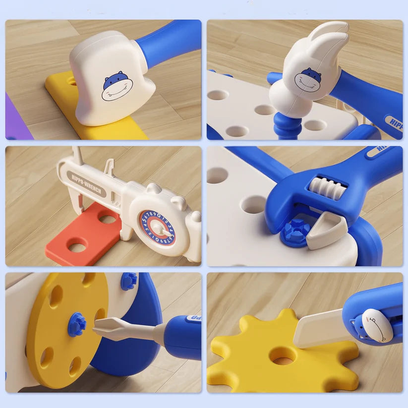BravoBaby® - Le kit d'outils jouets Montessori (92 pièces)