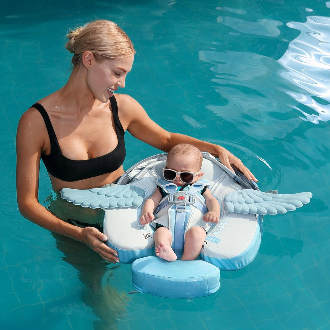 BabySun® - Flotteur de Natation pour Bébé Avec Baldaquin