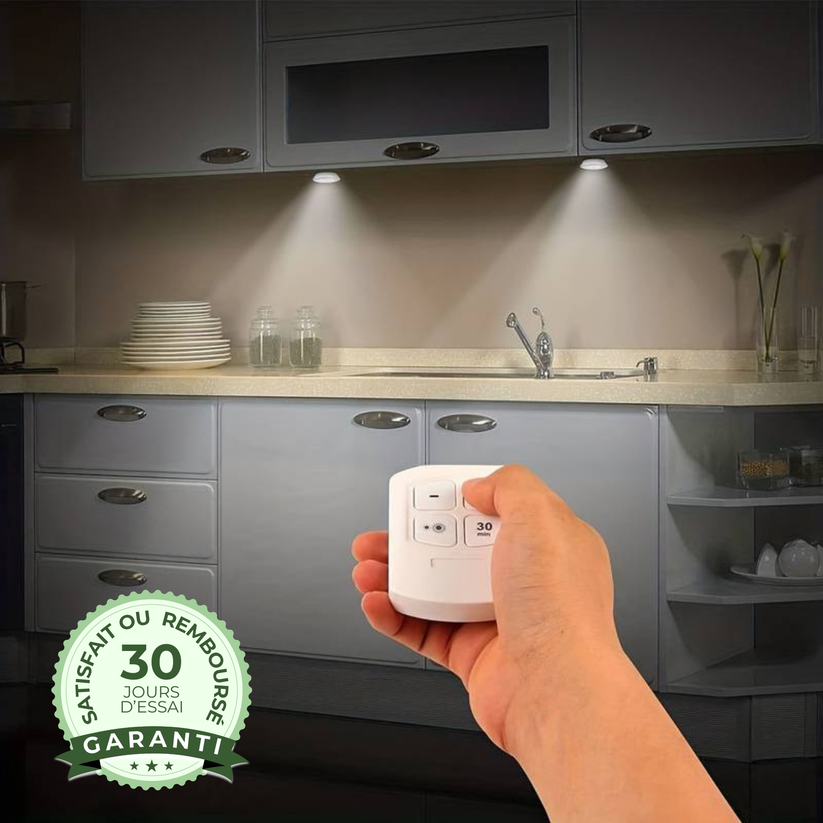 GoodLight® - Lampes LED Adhésives Sans-fil [10 pour le prix de 1]