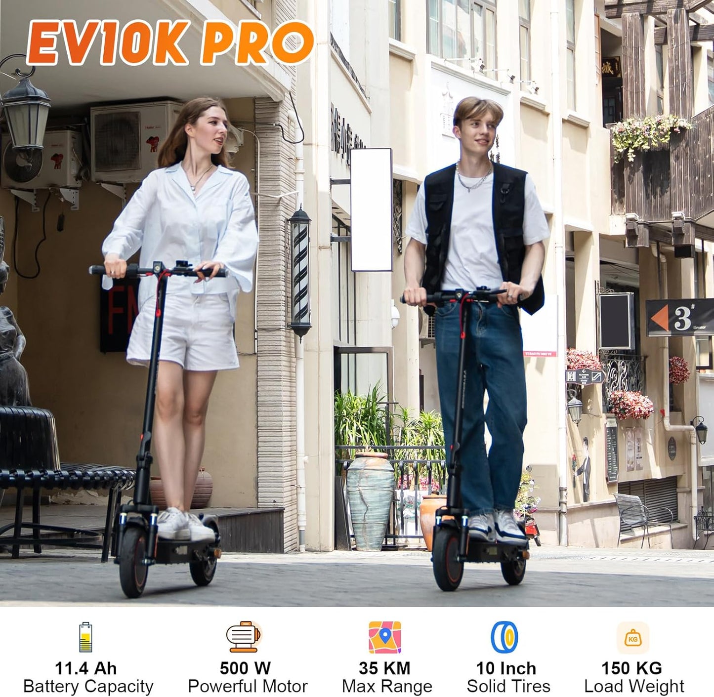 Jetto® - Pro Trottinette Électrique Adulte