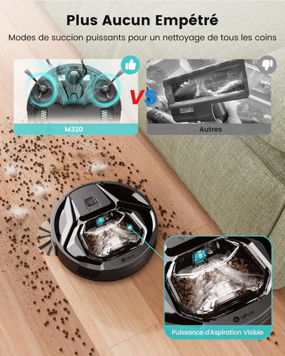 RobotClean® - L'Aspirateur Robot Ultra-Puissant qui Élimine 100% des Poils d'Animaux et Poussières