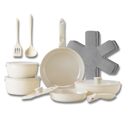 ProChefSet® - Batterie de Cuisine Indestructible en Acier Inoxydable Antiadhésive 29 FR2